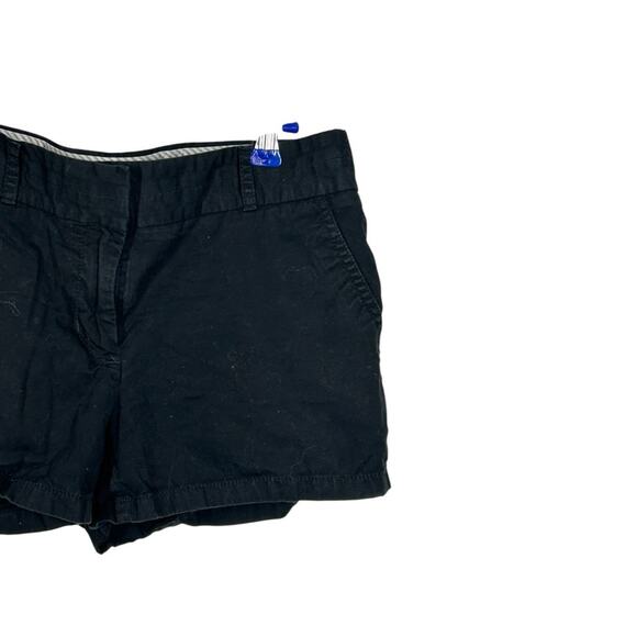 J. Crew Broken-In Chino Shorts Black Neutral Minimalist Size 0 - Picture 5 of 10